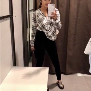 Calvin Klein suede legging/pants